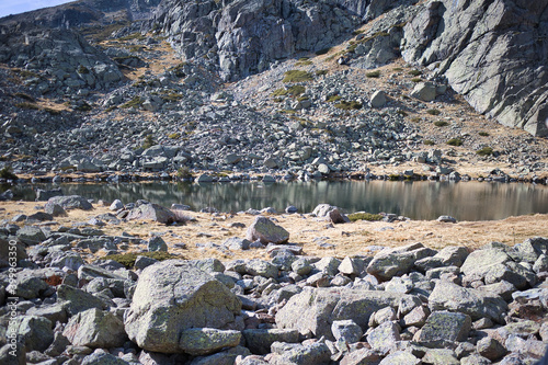 mountain lake in the mountains