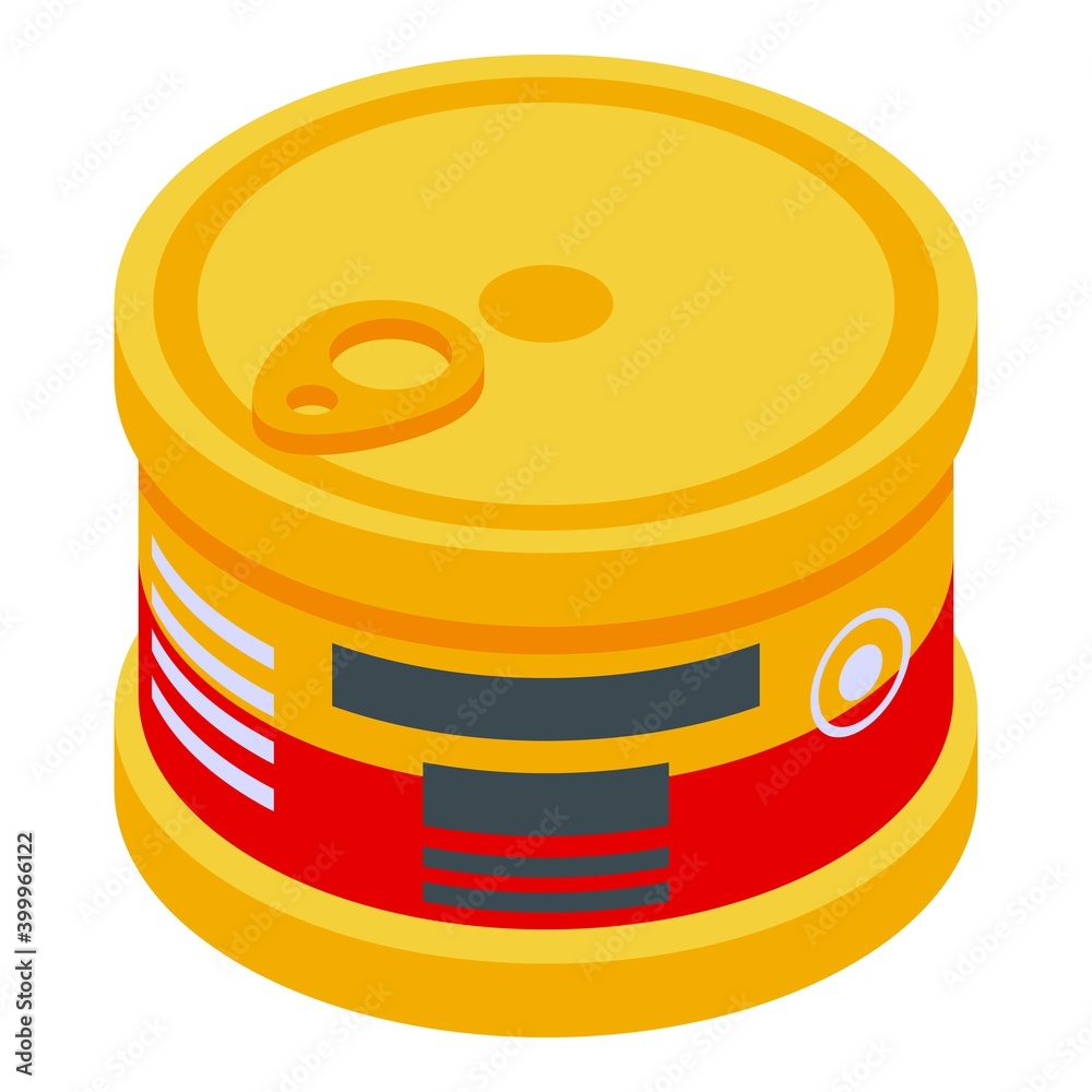 Bank feed cat icon. Isometric of bank feed cat vector icon for web design isolated on white background Bank feed cat icon. Isometric of bank feed cat vector icon for web design isolated on white background
