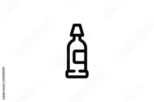 Stationery Outline Icon - Glue