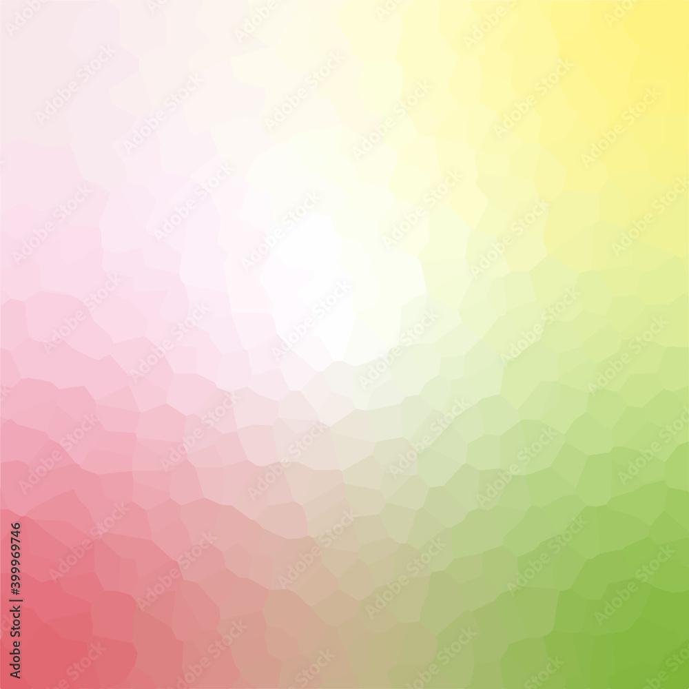 Colorful gradient background. Colorful background. Crystal pattern wallpaper. Polygon background. Vector picture.