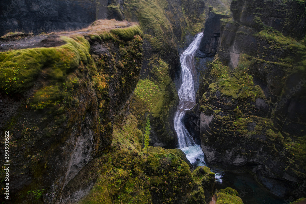 canyon with the river