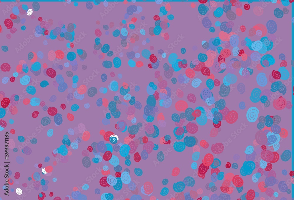 Light Blue, Red vector template with bent lines. Light Blue, Red vector template with bent lines.
