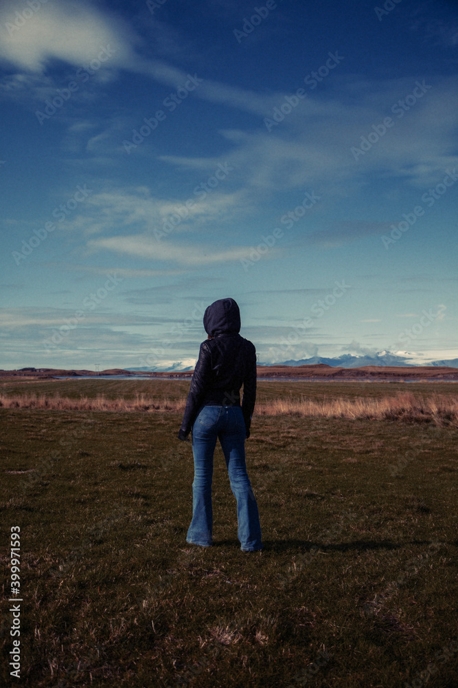 photographer in the desert