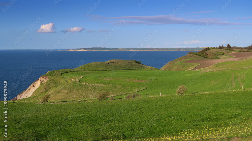 Fototapeta premium Landscape at the Limfjord in Denmark