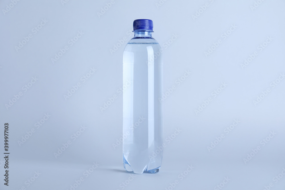 Plastic bottle with water on white background Plastic bottle with water on white background