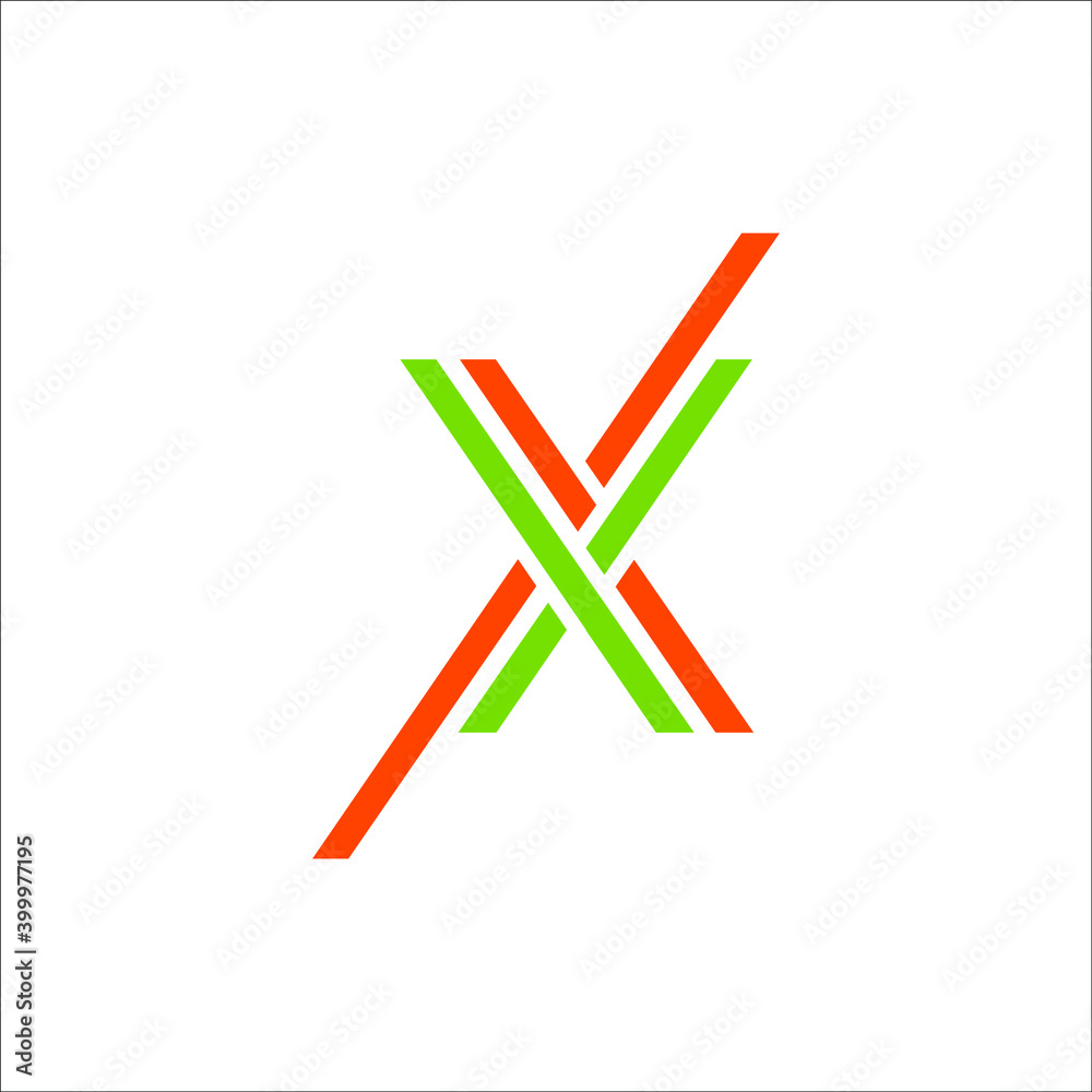 X logo design X logo design