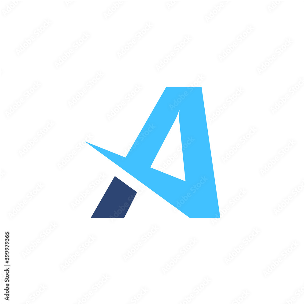 letter A logo letter A logo