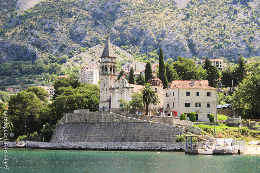 Montenegro, Kotor, sailing yacht, Perast old town