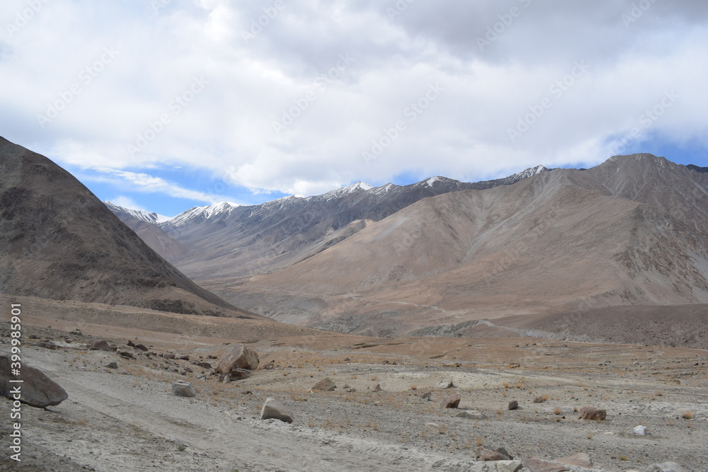 landscape in the himalayas