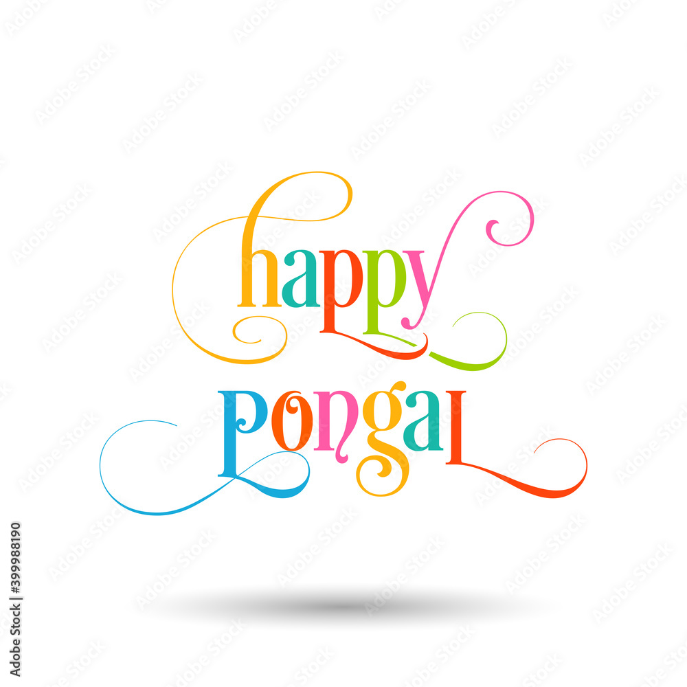 Fototapeta premium Illustration of Pongal festival for the celebration.