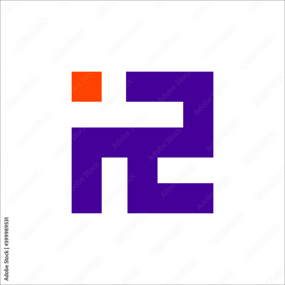 IR logo design IR logo design