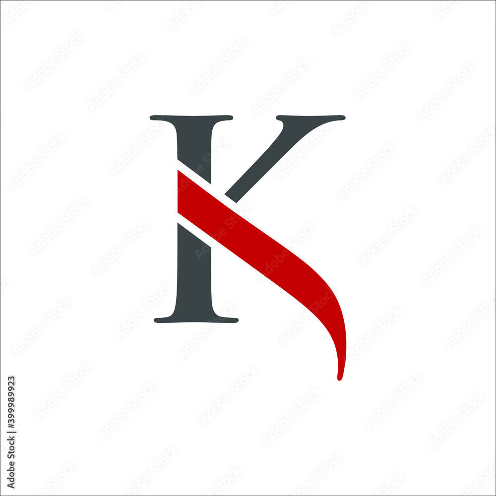 KJ logo design KJ logo design