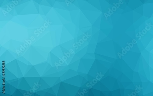 Fototapeta Naklejka Na Ścianę i Meble -  Light BLUE vector abstract polygonal layout.