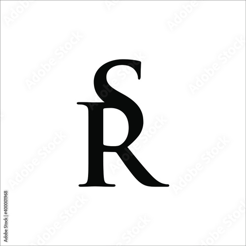 SR logo design