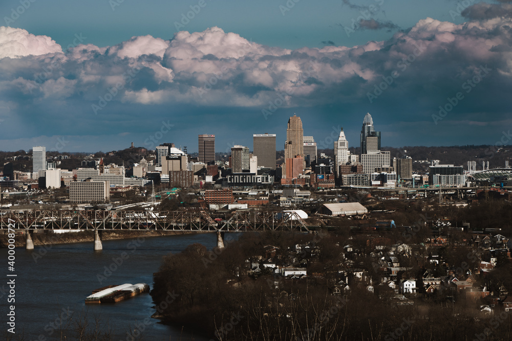 Cincinnati as seen from Mt. Echo