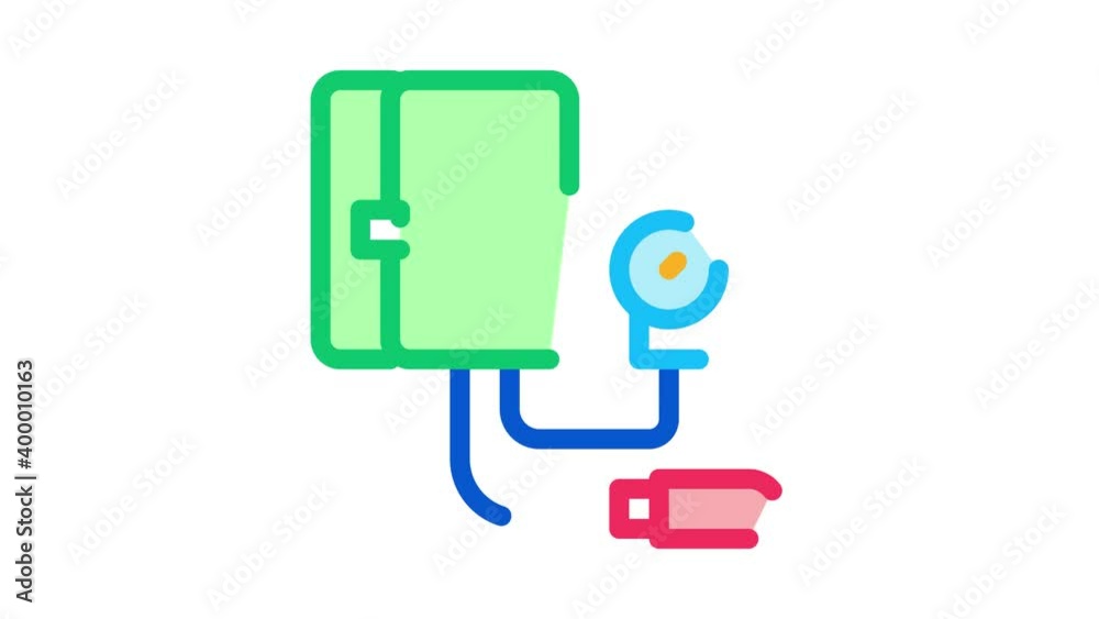 device for measuring pressure tonometer icon outline illustration device for measuring pressure tonometer icon outline illustration