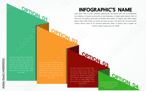 Label infographic template