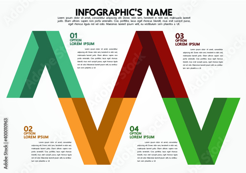 Vector infographic template
