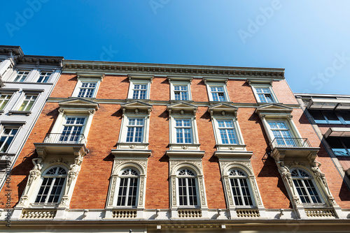 Classic residential building in Neustadt, Hamburg, Germany