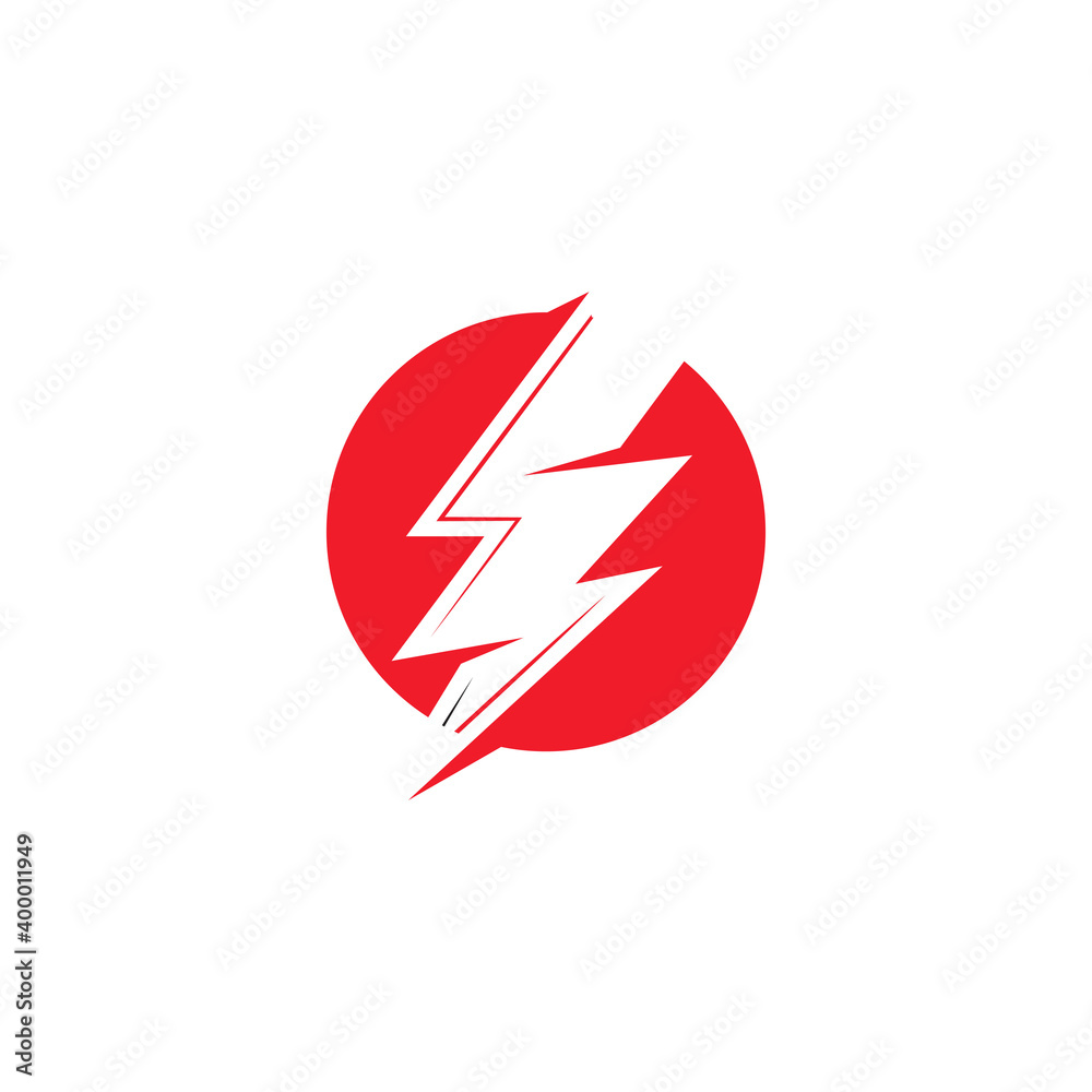 Lightning Logo Template vector symbol Lightning Logo Template vector symbol