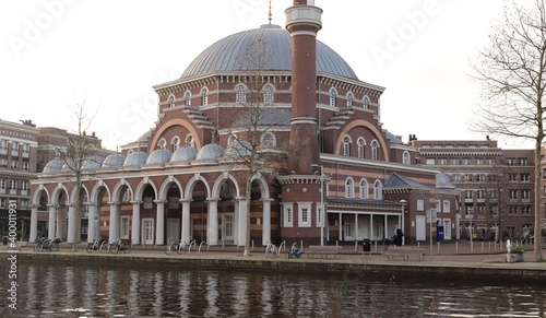 Mosque in Amsterdam Baarsjes District photo