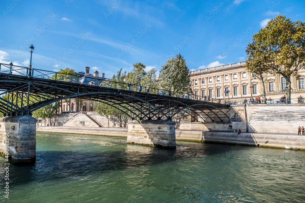 The bridge of Arts in Paris