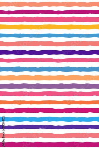Multicolored striped background. Vector illustration
