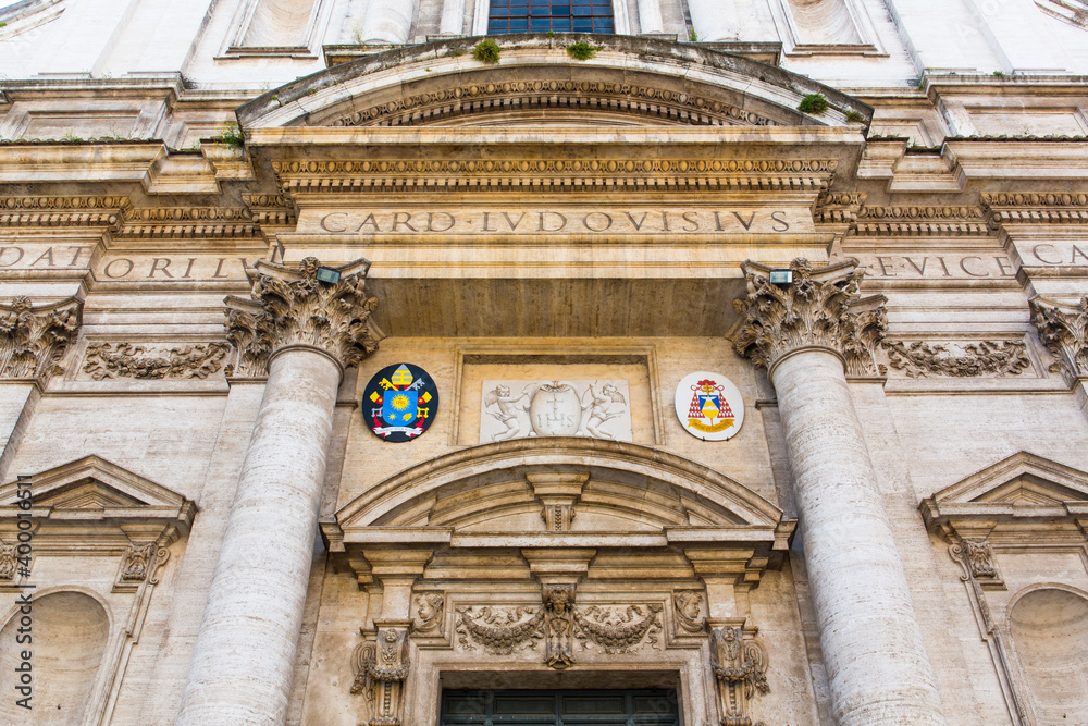 Sant'Ignazio Church, Piazza de Sant'Ignazio, Rome, Italy, Europe