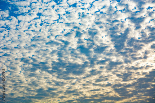 Sky with clouds abstract texture background natural