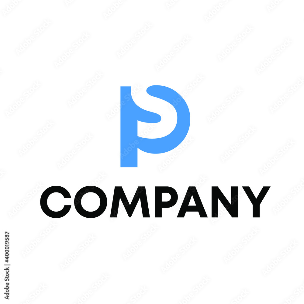 letter PS logo letter PS logo