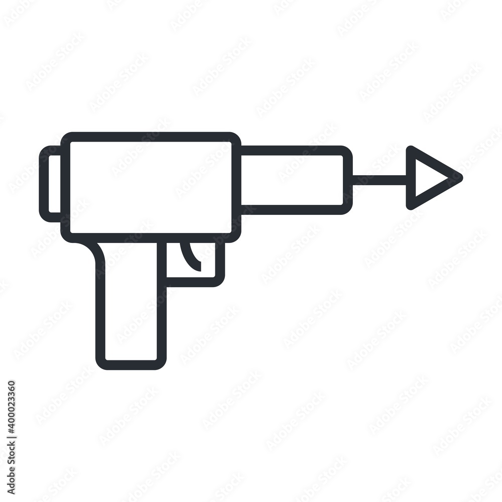 Fishing speargun icon. Underwater hunting sign. Vector illustration. Fishing speargun icon. Underwater hunting sign. Vector illustration.