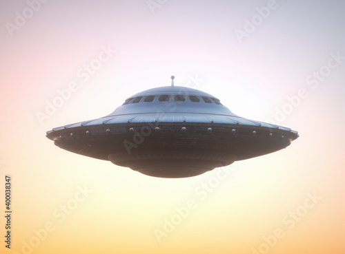 UFO with Clipping Path