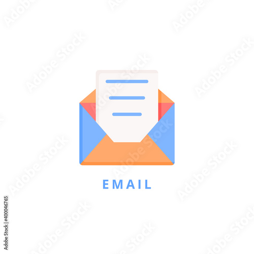 email icon vector illustration. email icon flat design. © Yaprativa