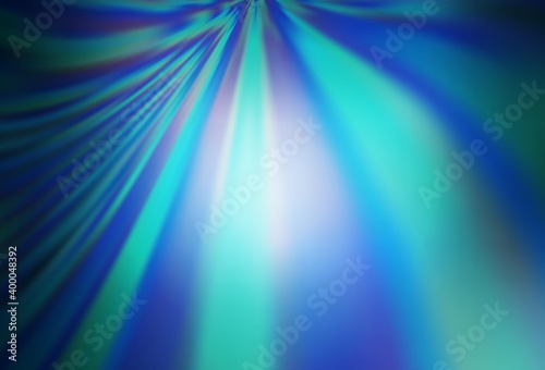 Light BLUE vector blurred bright texture. Colorful illustration in abstract style with gradient. New style design for your brand book.