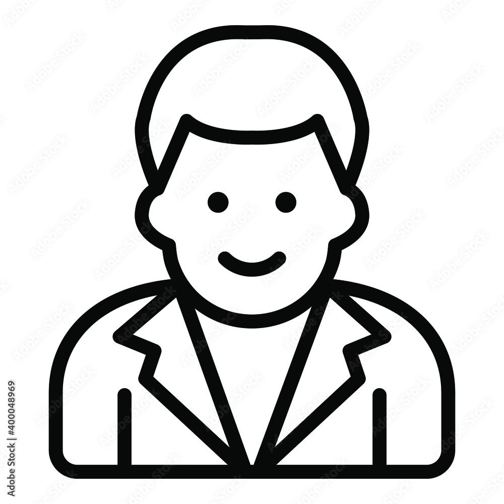 professors line icon, school and education icon professors line icon, school and education icon