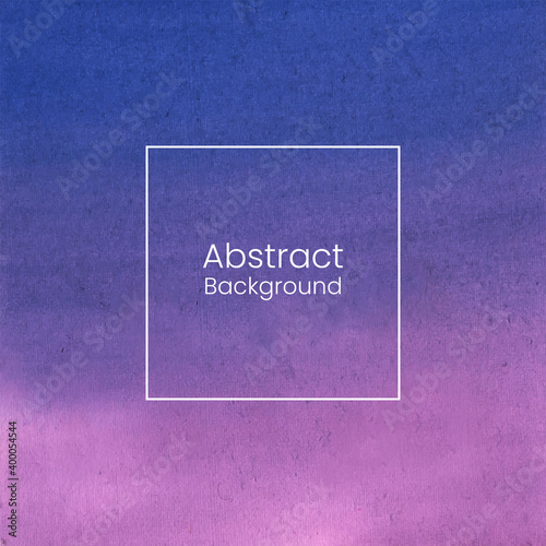 Blue and pink watercolor abstract background