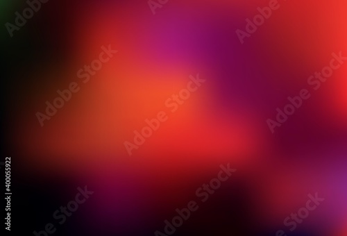 Dark Pink, Red vector colorful blur background.