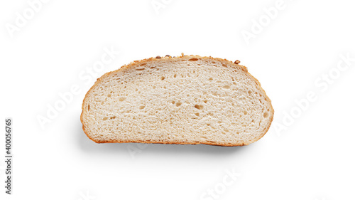 Bread on a white background. High quality photo