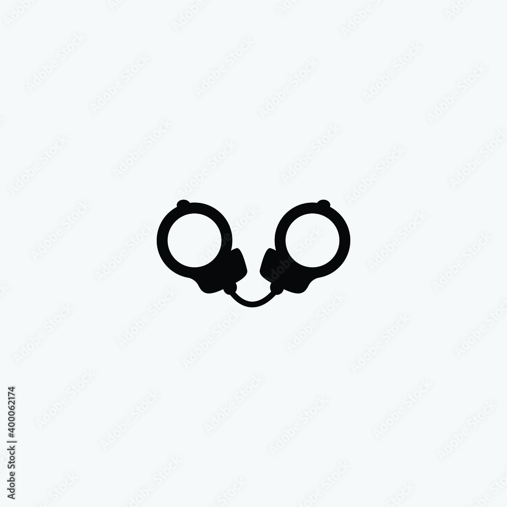 Handcuff graphic element Illustration template
Handcuff graphic element Illustration template