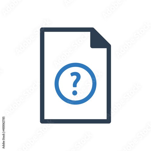 question paper icon 
