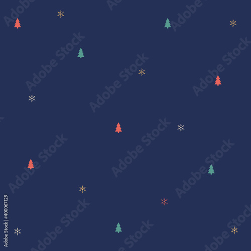 Happy New Year - Merry Christmas - Winter Holidays - Greeting Card