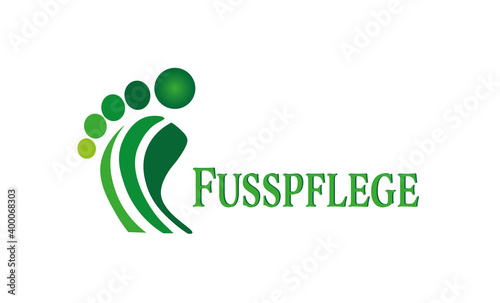 Fusspflege Logo  Podologie