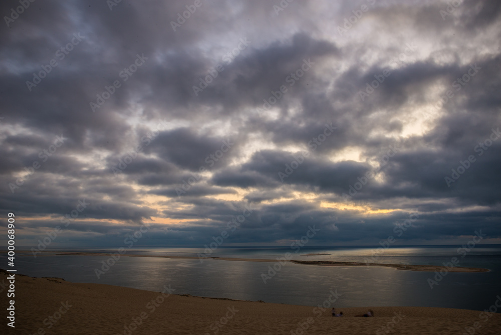 View from the Dune du Pilat, Arcachon, France View from the Dune du Pilat, Arcachon, France