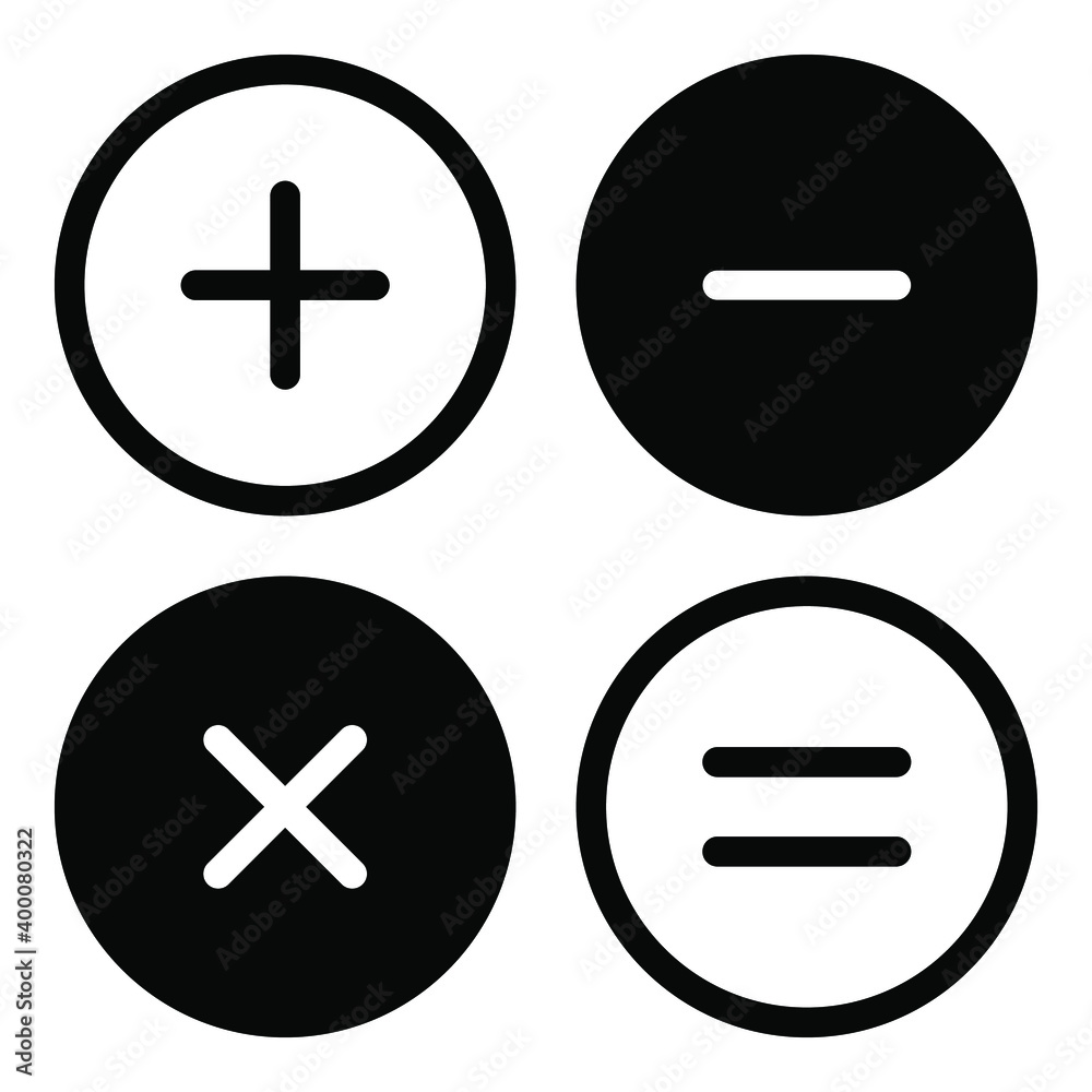 calculator glyph icon, school and education icon calculator glyph icon, school and education icon