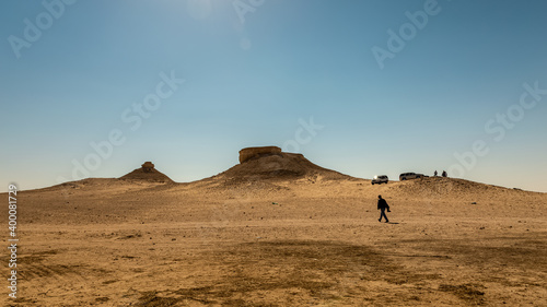 Desert landscape near Al Sarar Saudi Arabia.