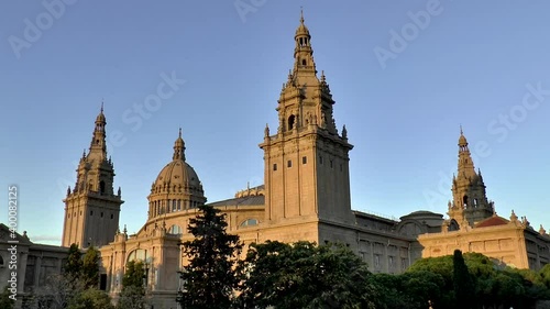 National Museum of Catalan Visual Art, Museo Nacional de Arte de Catalunia, in Barcelona, Spain. photo