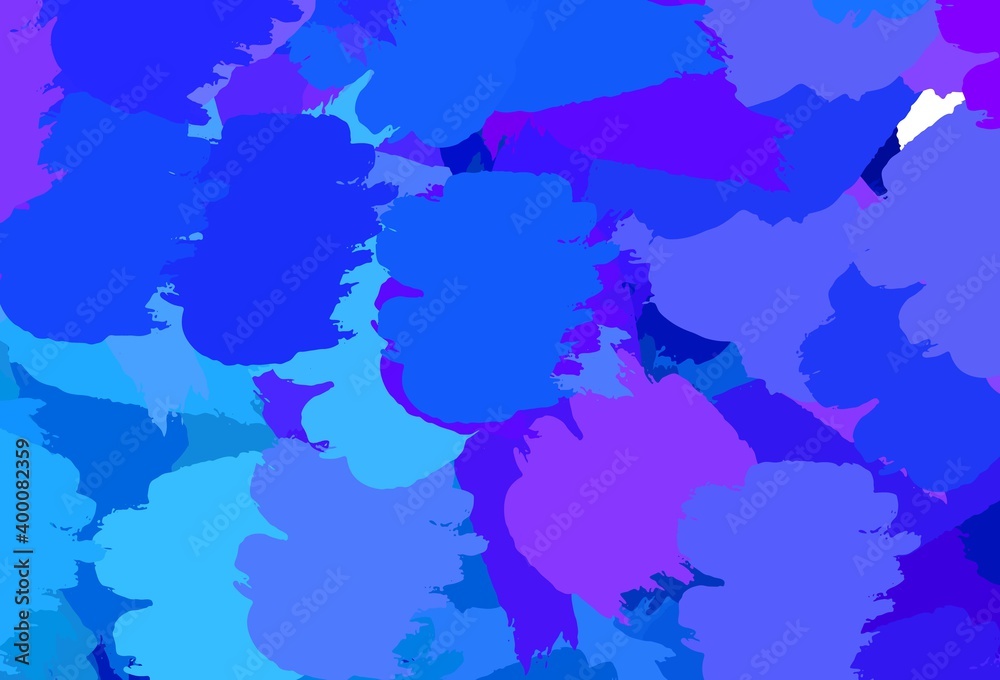 Light Pink, Blue vector pattern with random forms. Light Pink, Blue vector pattern with random forms.
