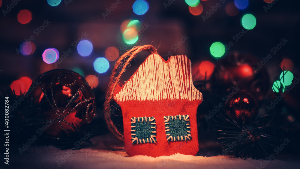 balls,Christmas decorations, Christmas festive background