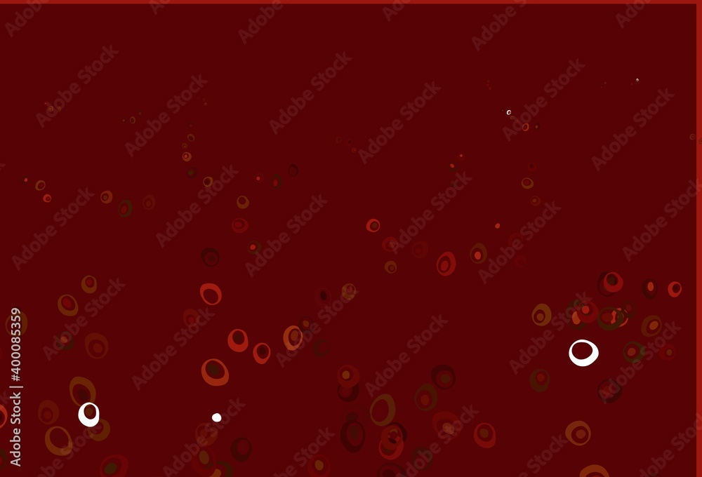 Light Green, Red vector pattern with spheres. Light Green, Red vector pattern with spheres.