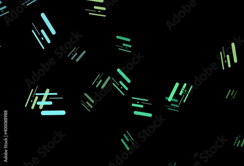 Dark blue, yellow vector pattern with narrow lines.